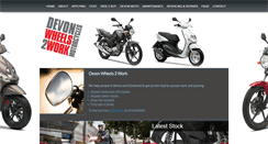 Desktop Screenshot of devonwheels2work.co.uk
